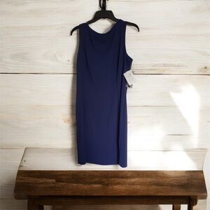 Amanda Smith Blue Sheath Mini Dress Cocktail